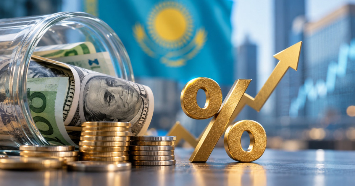 Қазақстанда валюталық депозит мөлшерлемесі өседі