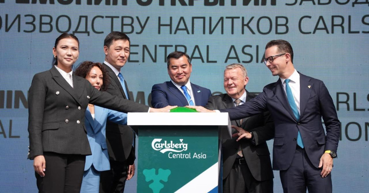 Алматы облысында ірі сусын зауыты ашылды