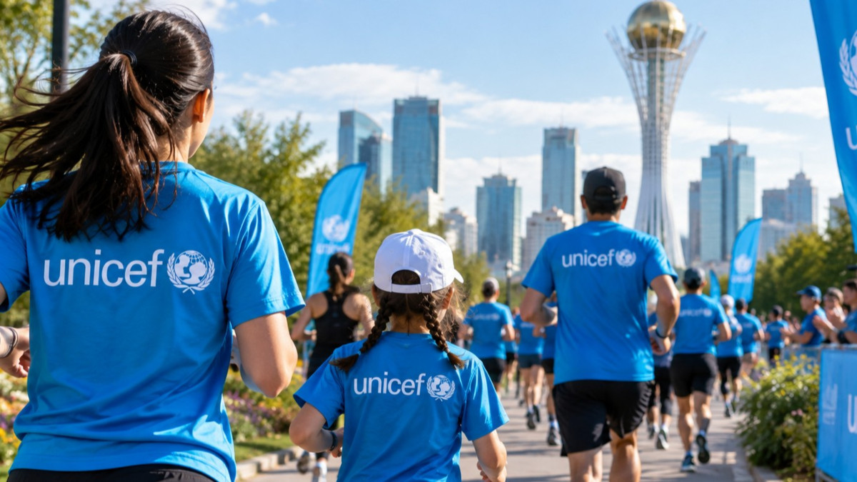 Астанада UNICEF Charity Run қайырымдылық марафоны өтеді