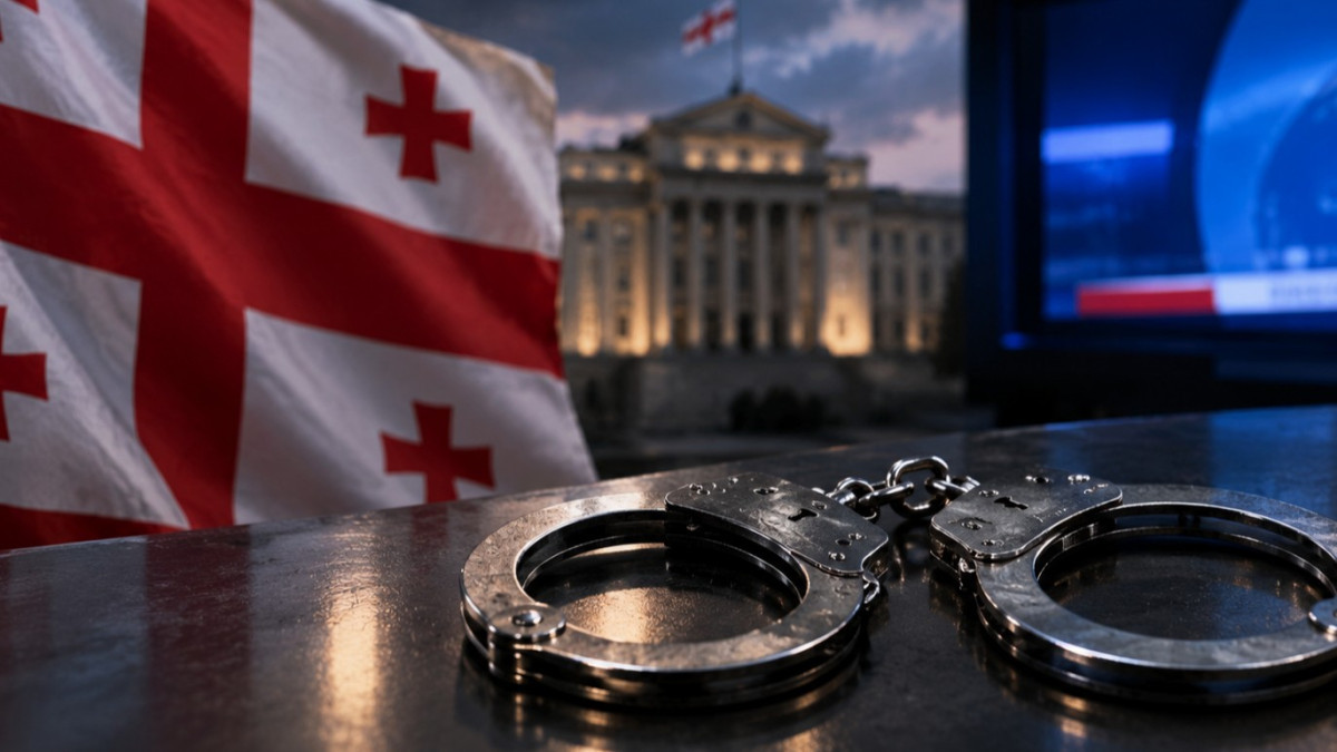Телебағдарламадағы сұхбаттан кейін Грузияның экс-министрі ұсталды