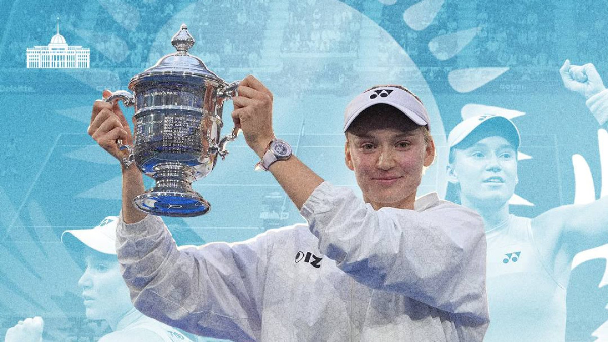 Тоқаев Елена Рыбакинаны АҚШ Ашық чемпионатындағы жеңісімен құттықтады