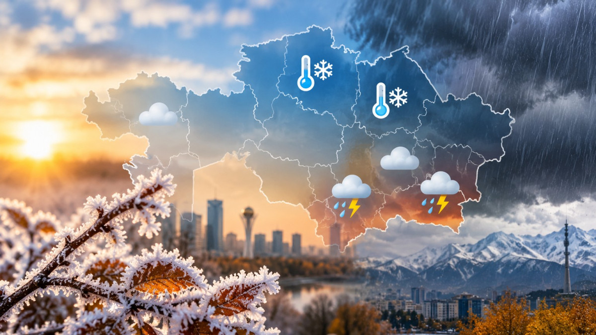 Үскірік пен жаңбыр: 28 қыркүйекке арналған ауа райы