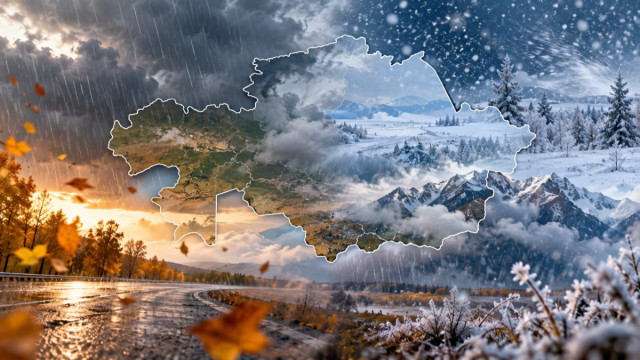 7 қазанда Қазақстанда қар, жаңбыр және үсік күтіледі