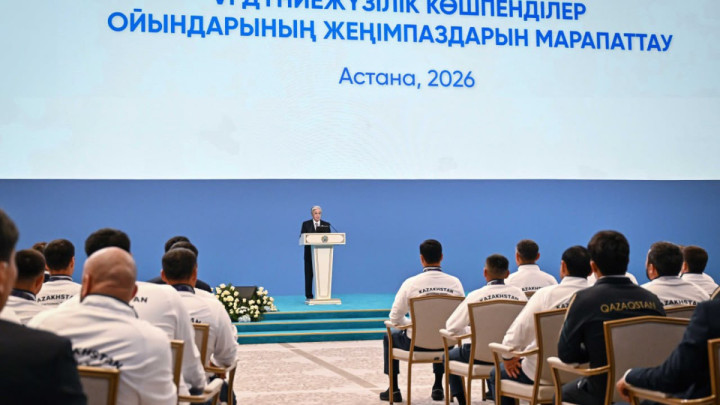 Президент Көшпенділер ойындарының жеңімпаздары мен жүлдегерлерін марапаттады