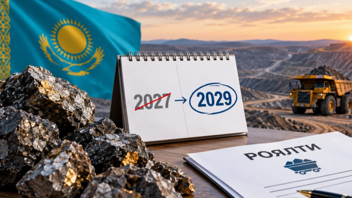 Қазақстанда пайдалы қазбаларды өндіруге роялти енгізу 2029 жылға шегеріледі