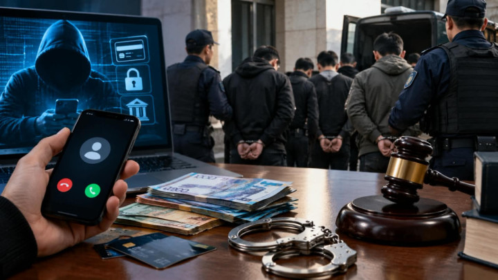 Қазақстанда телефон алаяқтығына қатысқан 24 адам сотталды