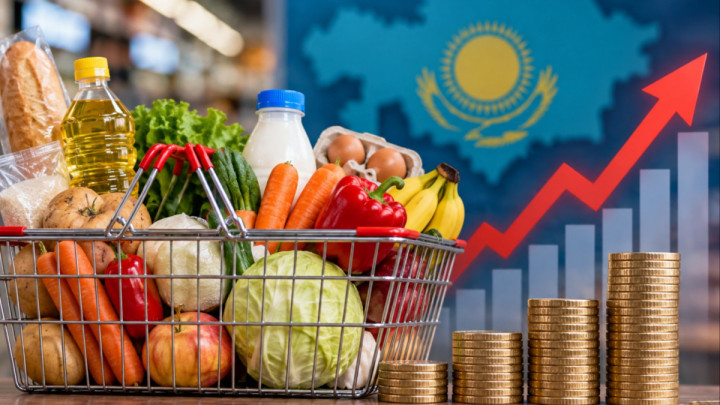 Қазақстанда азық-түлік инфляциясы 8,5%-ға жетті