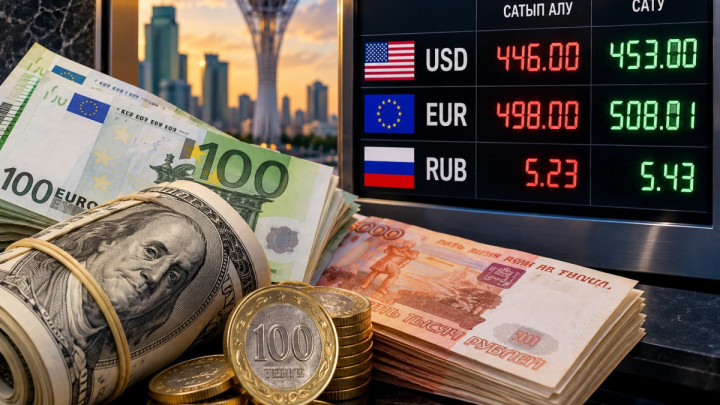 21 қазанда доллар, еуро және рубль қанша теңгеден сатылып жатыр?